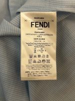 Fendi Embellished Logo Shirt