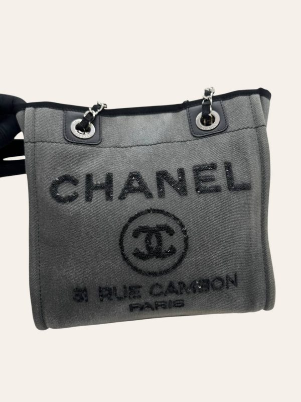 Chanel Sequin Deauville PM Tote