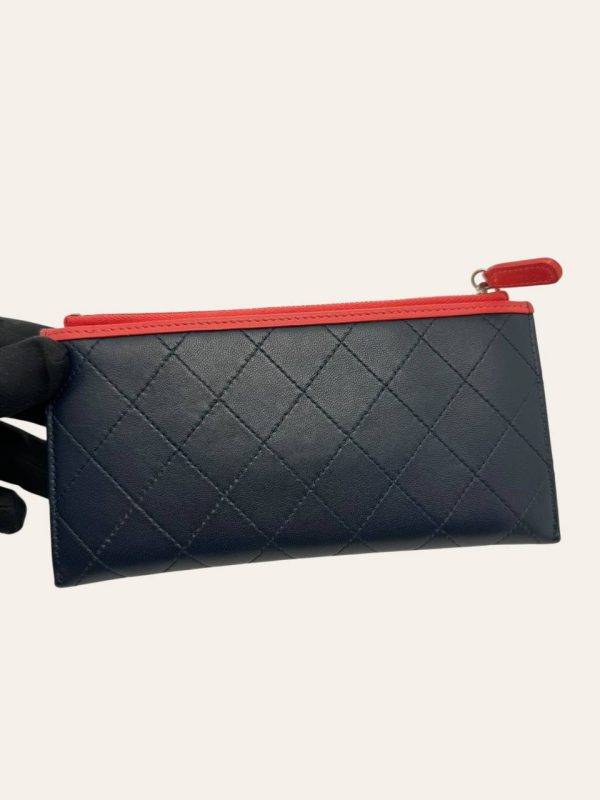 Chanel Long Zip Pouch