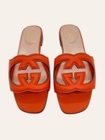 Gucci Interlocking GG Slides Size 35