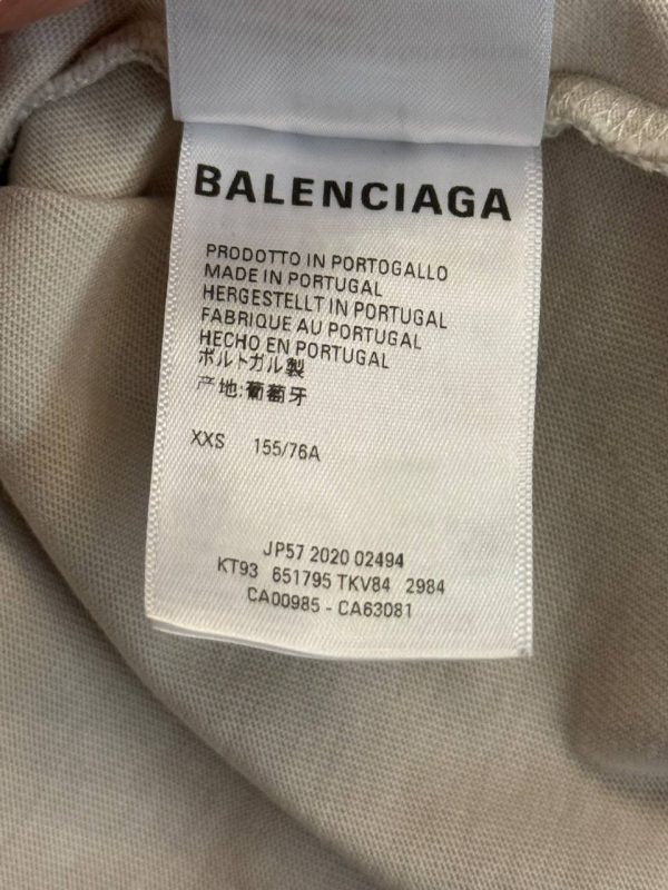 Balenciaga Paris Fashion Week Logo Oversized T-Shirt