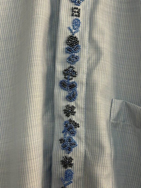 Fendi Embellished Logo Shirt