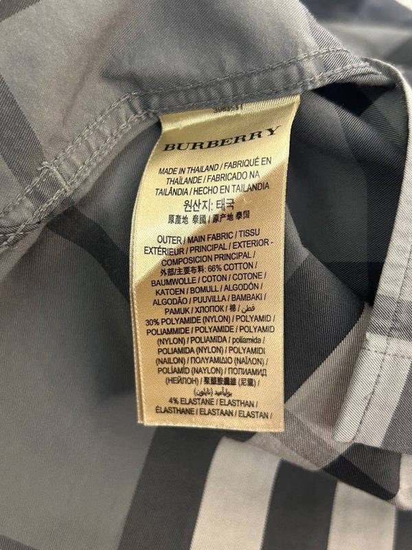 Burberry Checkered Shirt