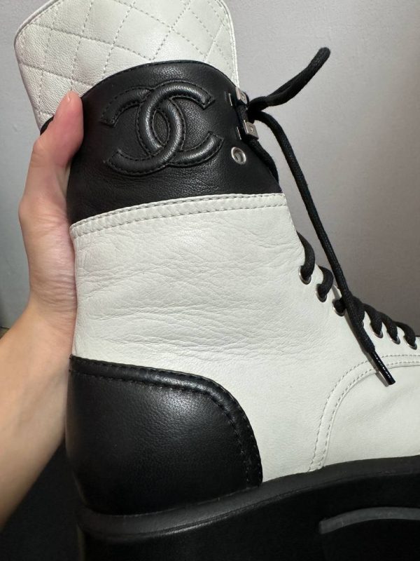 Chanel CC Boots Size 35.5