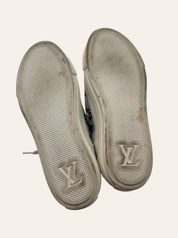 Louis Vuitton Monogram Mesh High Cut Sneaker Size 36.5