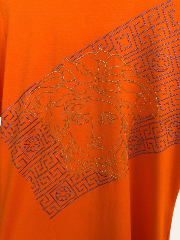 Versace Embellished Medusa T-Shirt