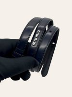 Miu Miu Logo Belt