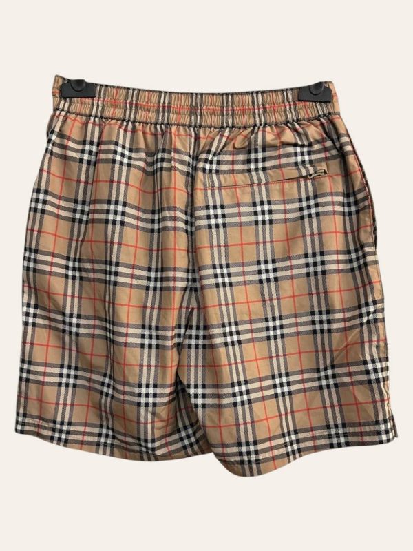 Burberry Checkered Shorts