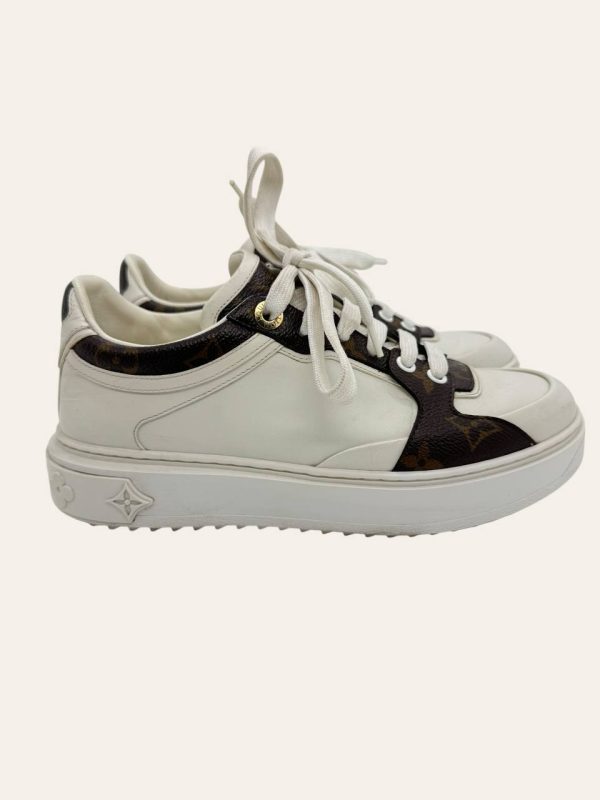 Louis Vuitton Timeout Monogram Sneaker Size 36.5