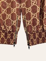 Gucci Monogram Silk Pants