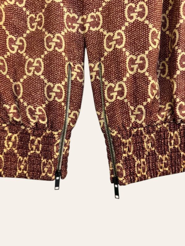 Gucci Monogram Silk Pants