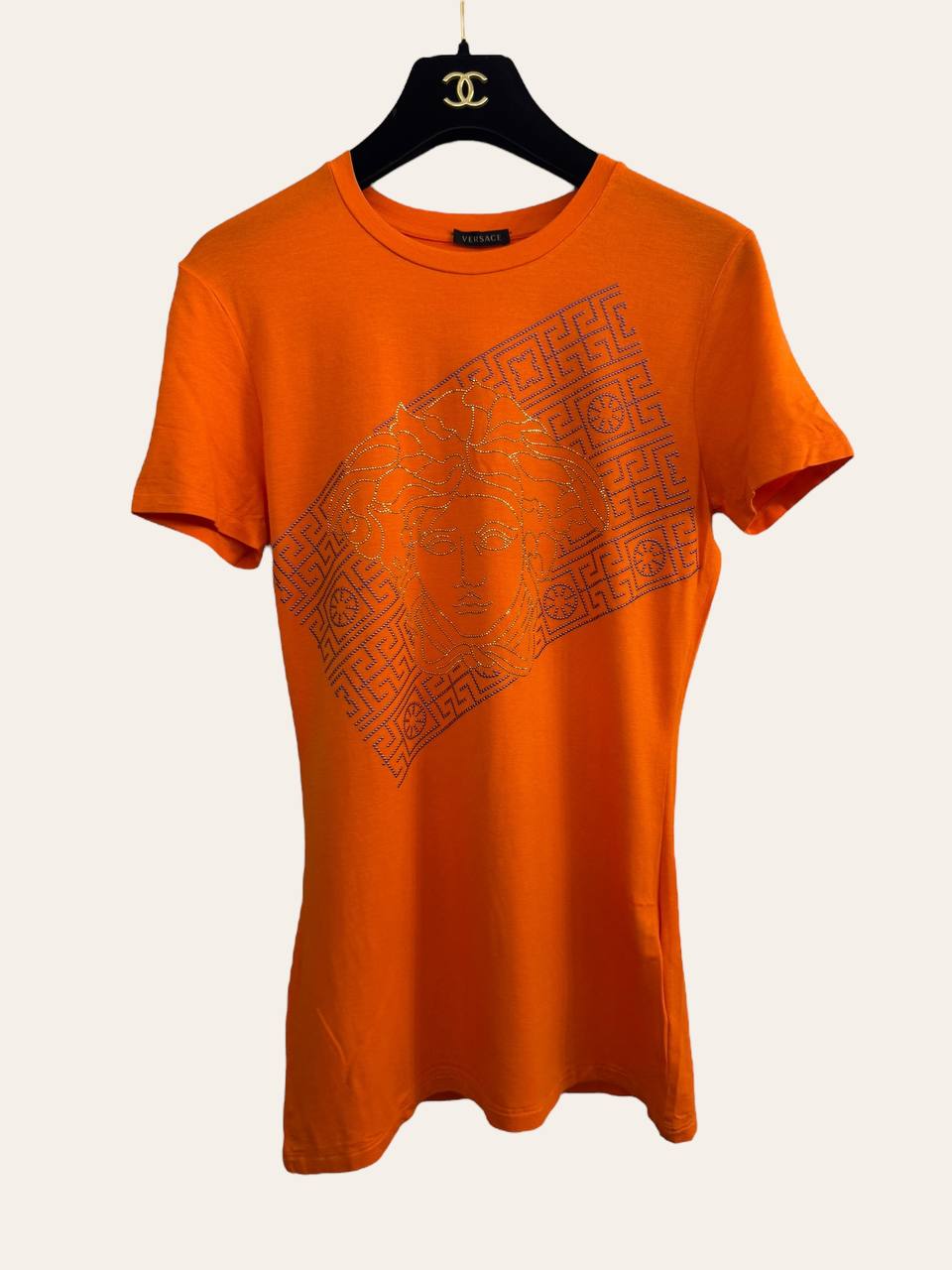 Versace Embellished Medusa T-Shirt