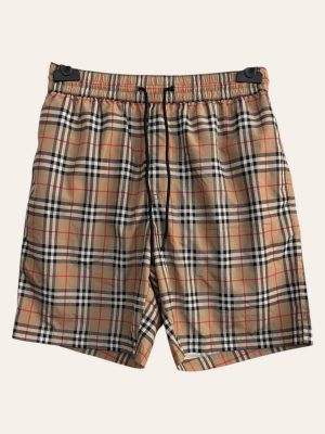 Burberry Checkered Shorts