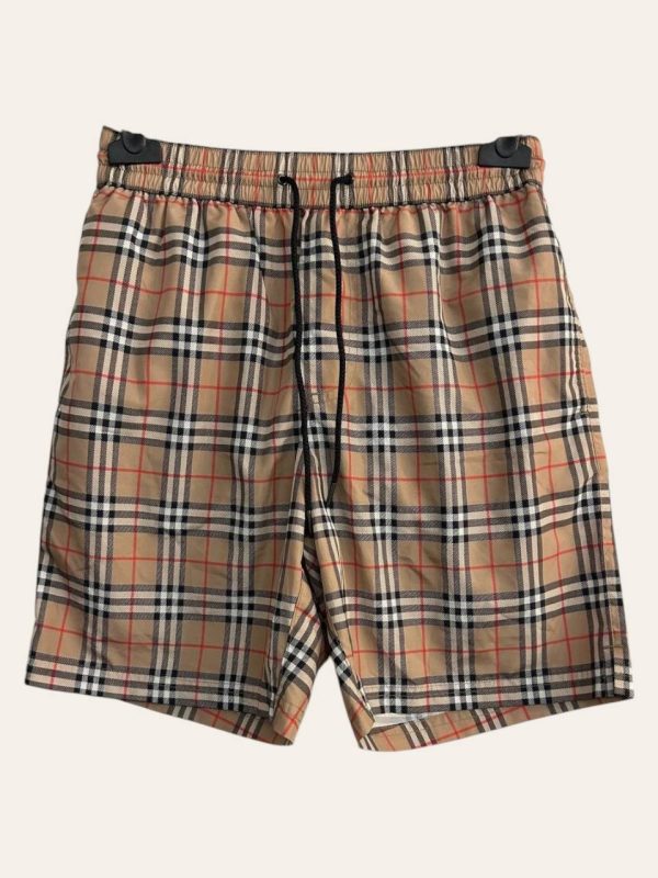 Burberry Checkered Shorts