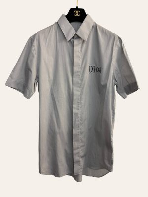 Dior Embroidered Logo Shirt