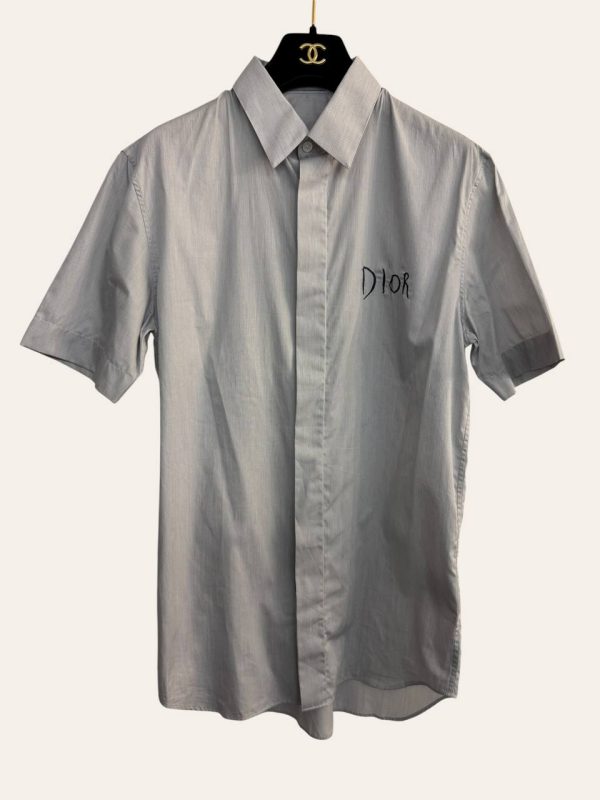 Dior Embroidered Logo Shirt