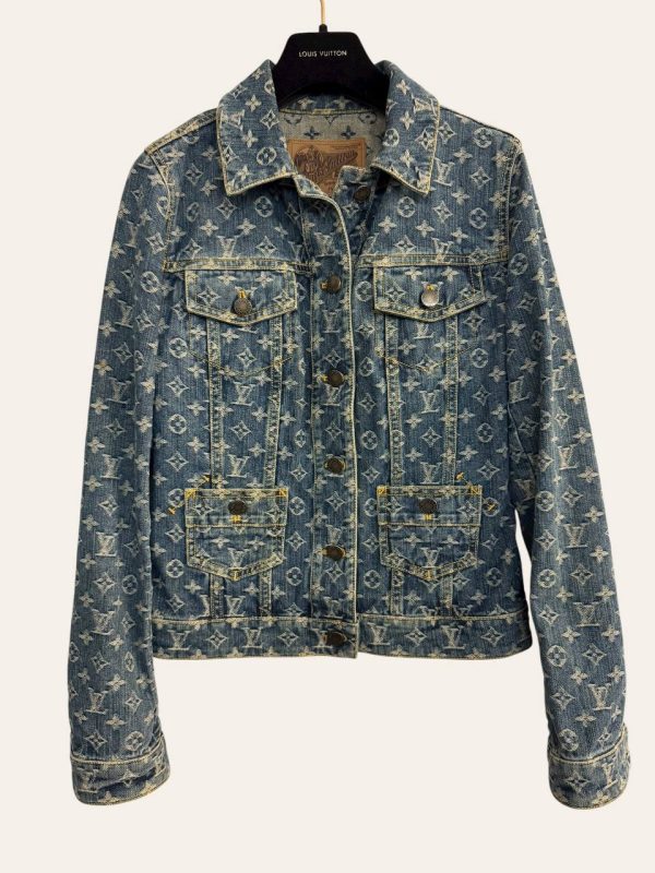 Louis Vuitton Denim Monogram Jacket