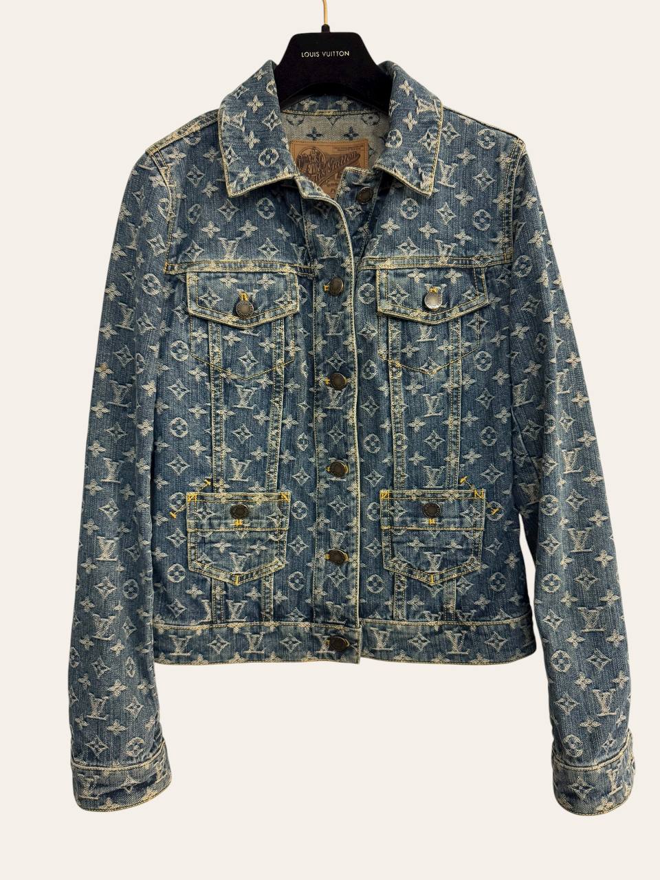 Louis Vuitton Denim Monogram Jacket