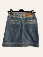 Louis Vuitton Denim Monogram Skirt