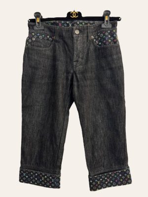 Louis Vuitton Multicolour 3/4 Jeans