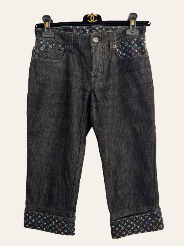 Louis Vuitton Multicolour 3/4 Jeans