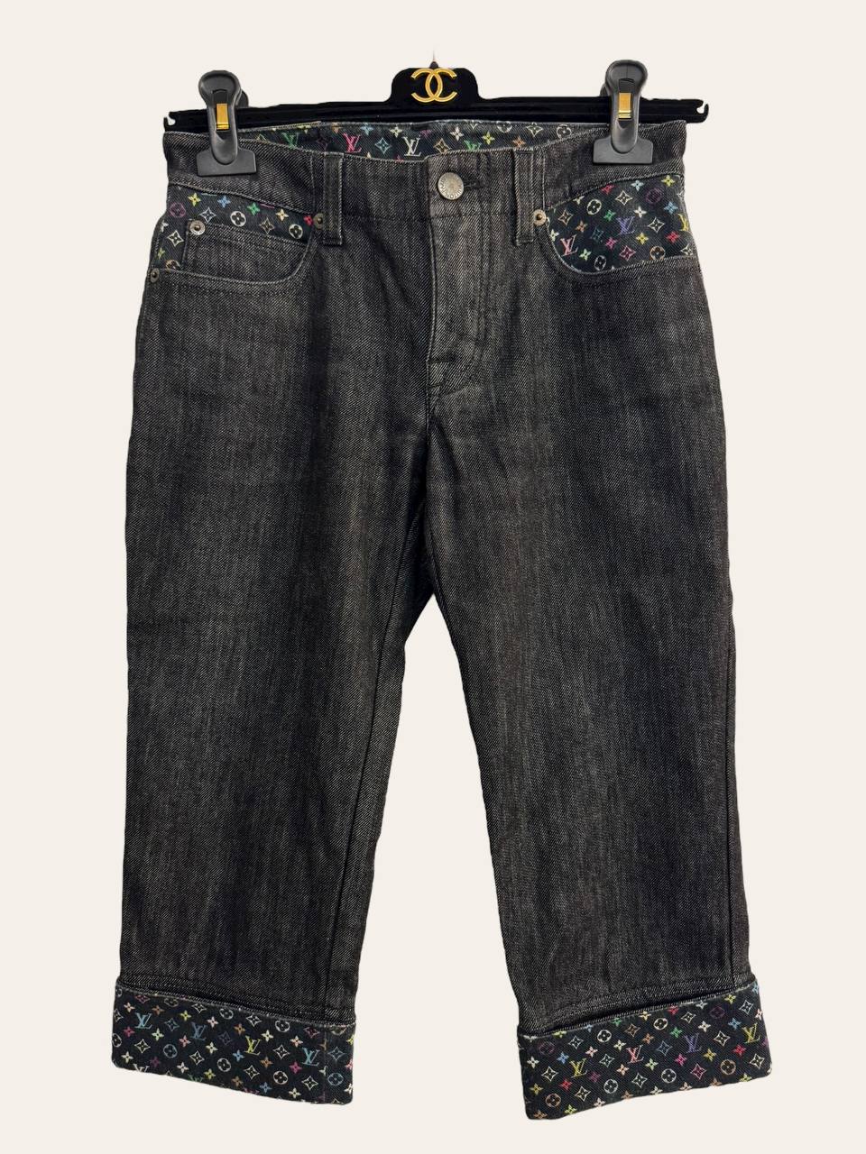 Louis Vuitton Multicolour 3/4 Jeans