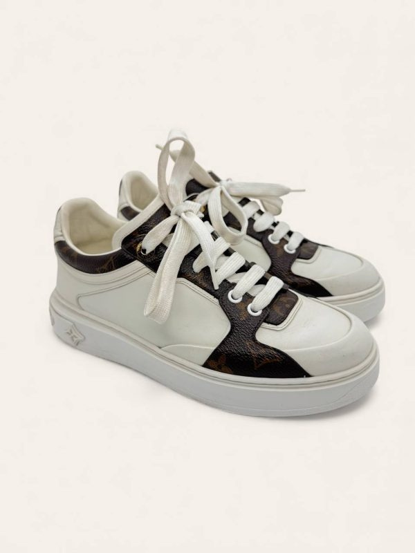 Louis Vuitton Timeout Monogram Sneaker Size 36.5