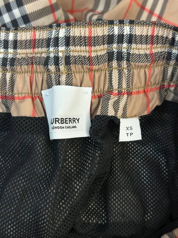 Burberry Checkered Shorts