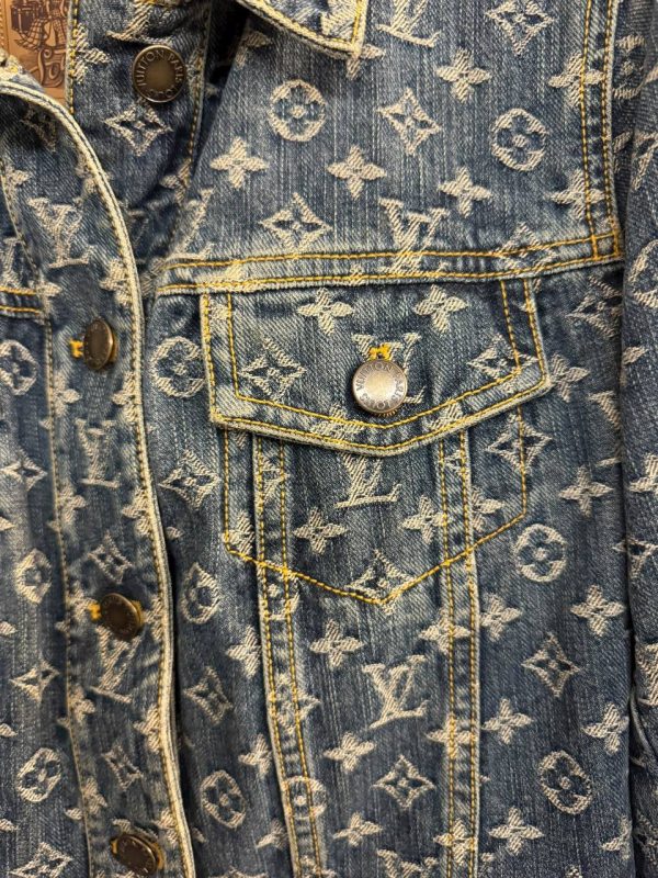 Louis Vuitton Denim Monogram Jacket