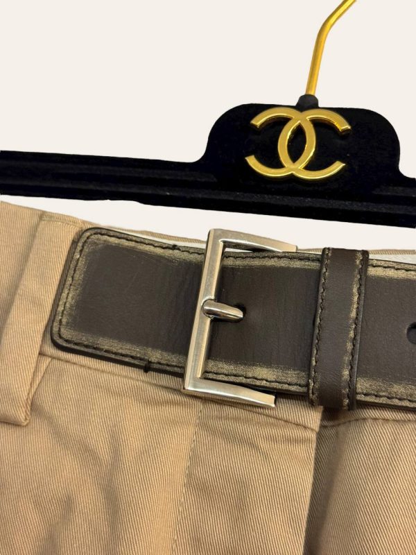 Prada Logo Belted Shorts