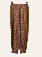Gucci Monogram Silk Pants