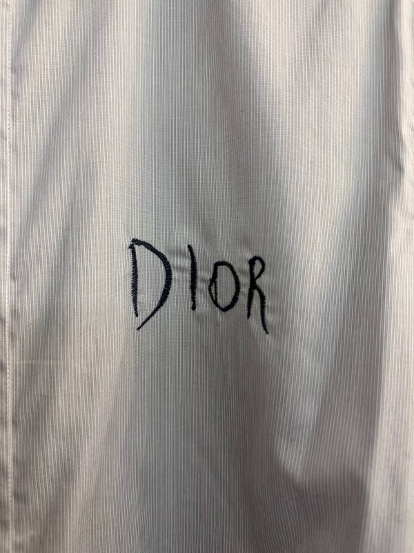 Dior Embroidered Logo Shirt