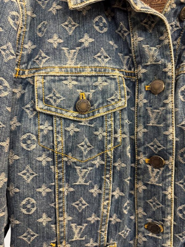 Louis Vuitton Denim Monogram Jacket