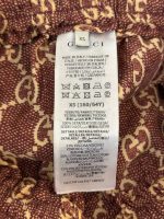 Gucci Monogram Silk Pants