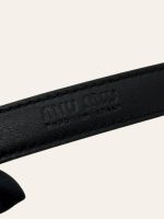 Miu Miu Logo Belt