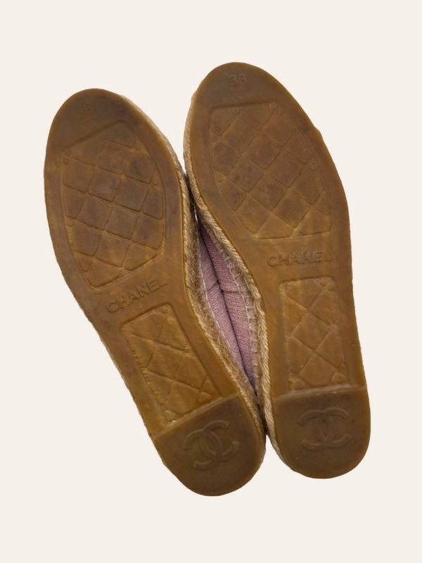 Chanel Sequin Espadrilles Size 36