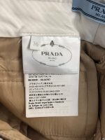 Prada Logo Belted Shorts