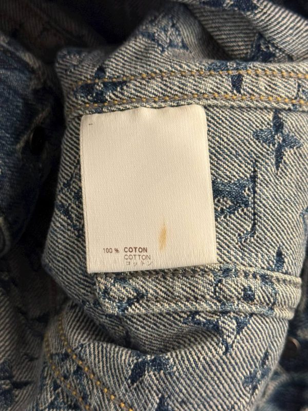 Louis Vuitton Denim Monogram Jacket