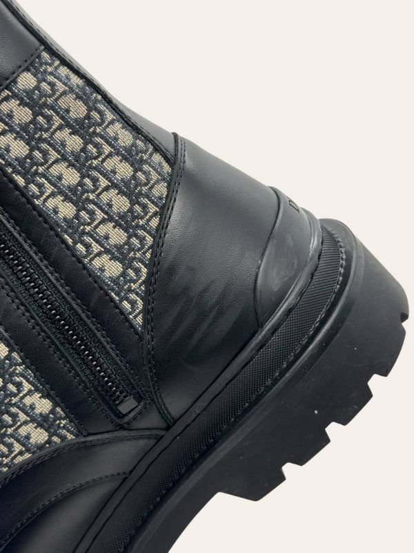 Dior Oblique Ankle Boot Size 43