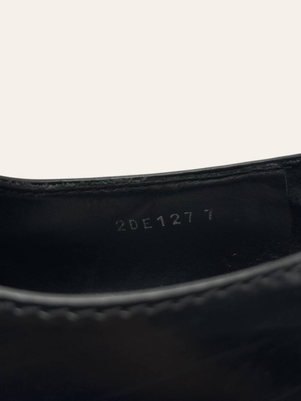 Prada Brushed Leather Loafer Size 41