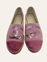 Chanel Sequin Espadrilles Size 36