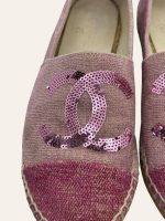Chanel Sequin Espadrilles Size 36