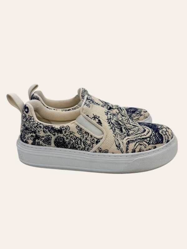 Dior Toile de Jouy Slip On Sneaker Size 37