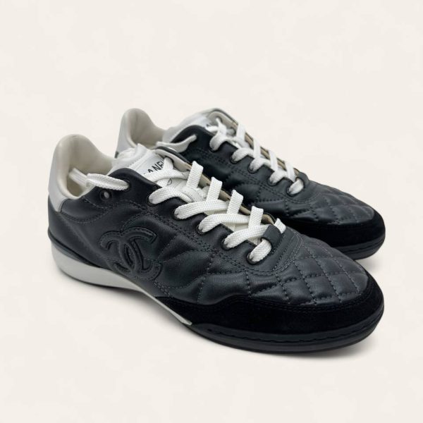 Chanel Quilted Sneaker Size 35