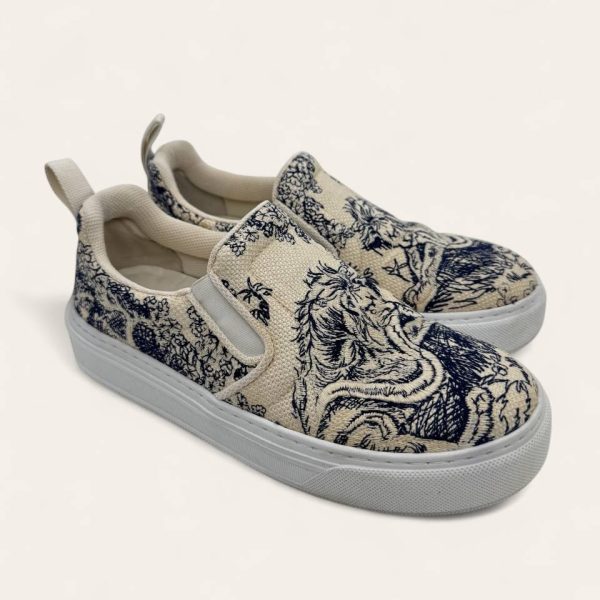 Dior Toile de Jouy Slip On Sneaker Size 37