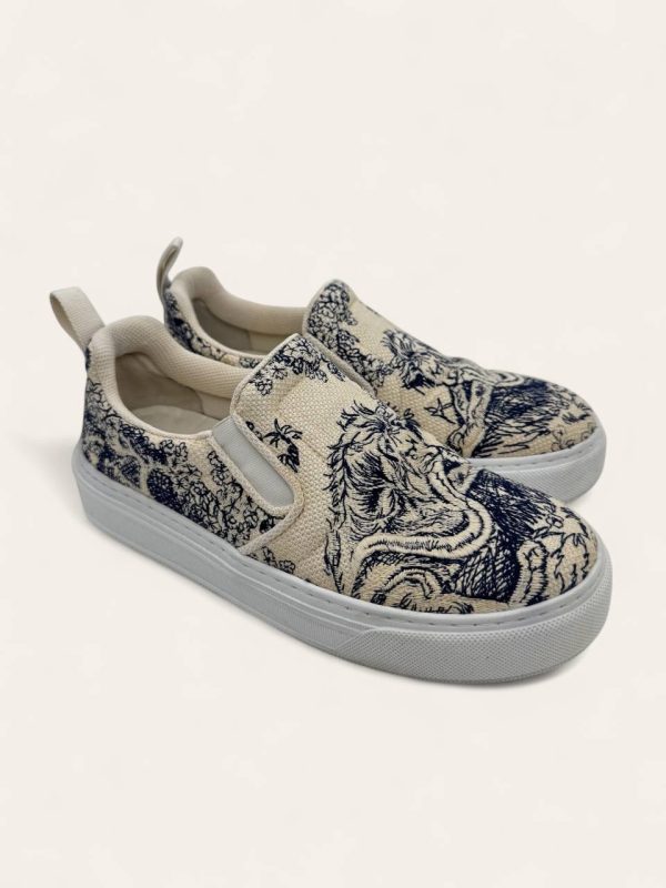 Dior Toile de Jouy Slip On Sneaker Size 37