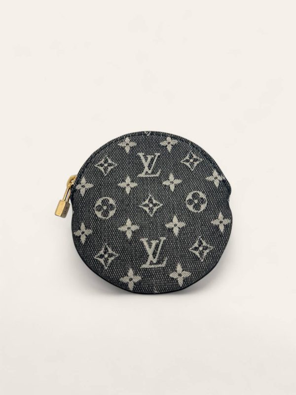 Louis Vuitton Denim Coin Pouch
