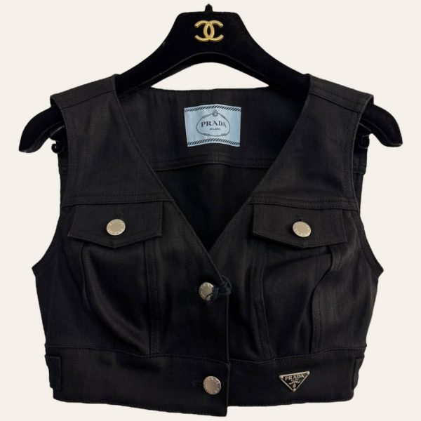 Prada Logo Vest Top