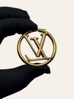 Louis Vuitton Louise Hoop GM Earrings