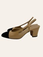 Chanel Slingback Heels Size 35.5